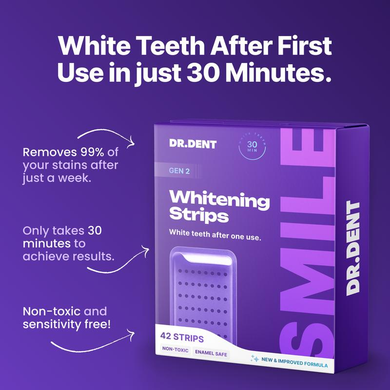 Smileora™ Purple Whitening Strips